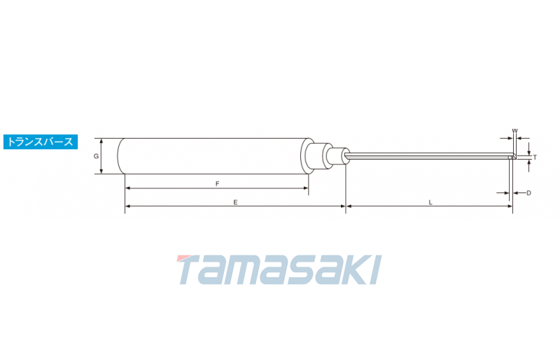 霍爾探頭 5000 系列 高斯計(jì)用霍爾探頭  型號：T-551、T550、A-551、A-550