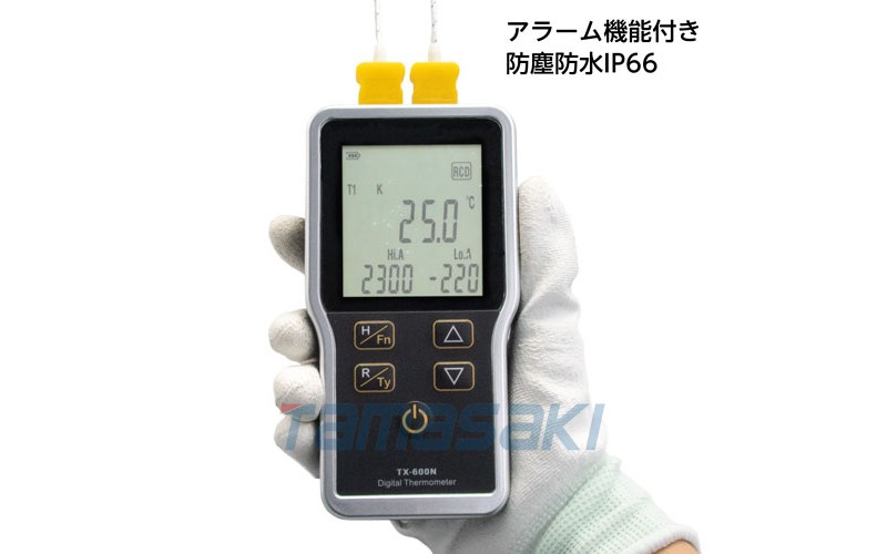 立即交貨 刺入式溫度傳感器（針型K熱電偶）φ1.0mm MKF-N10010（迷你插頭，氟樹脂涂層：1m） -護套長度：100mm