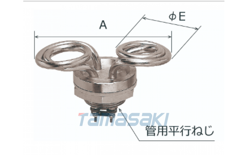 單相花型護(hù)套式加熱器 SAKAGUCHI坂口電熱PIF-2